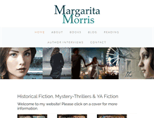 Tablet Screenshot of margaritamorris.com